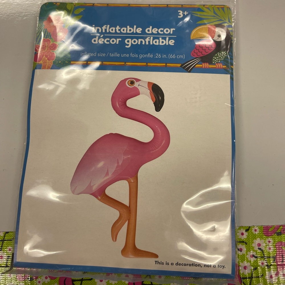 NIB inflatable Flamingo